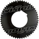 Vision Road Powerbox Aero Kettenblatt 110 mm x 46 T - Aerodynamisch optimiertes 7075er Aluminium für maximale Leistung