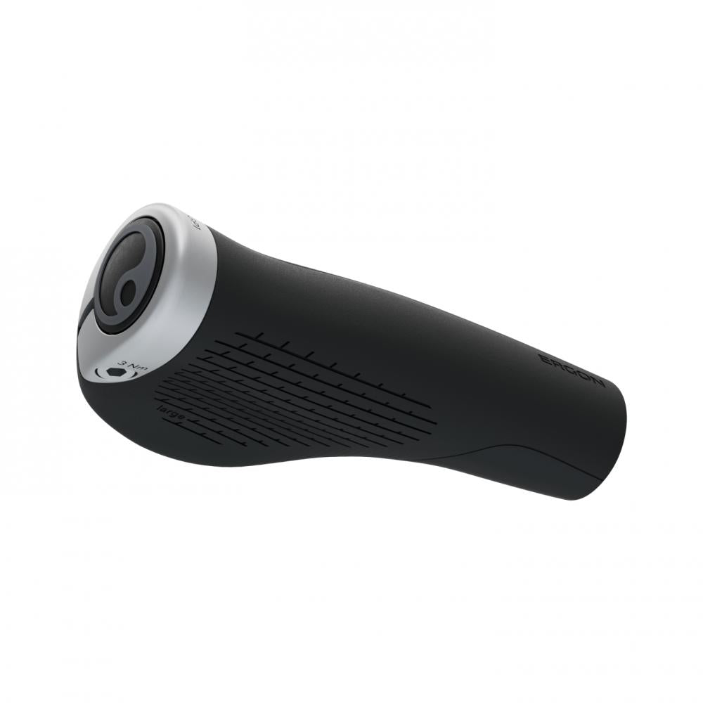 Ergon GP1-L Evo Fahrradgriffe Größe L  ergonomische Lenkergriffe für maximalen Handkomfort, optimale Druckverteilung und schadstofffreie Materialien, ideal für Touring- und Fitnessbikes