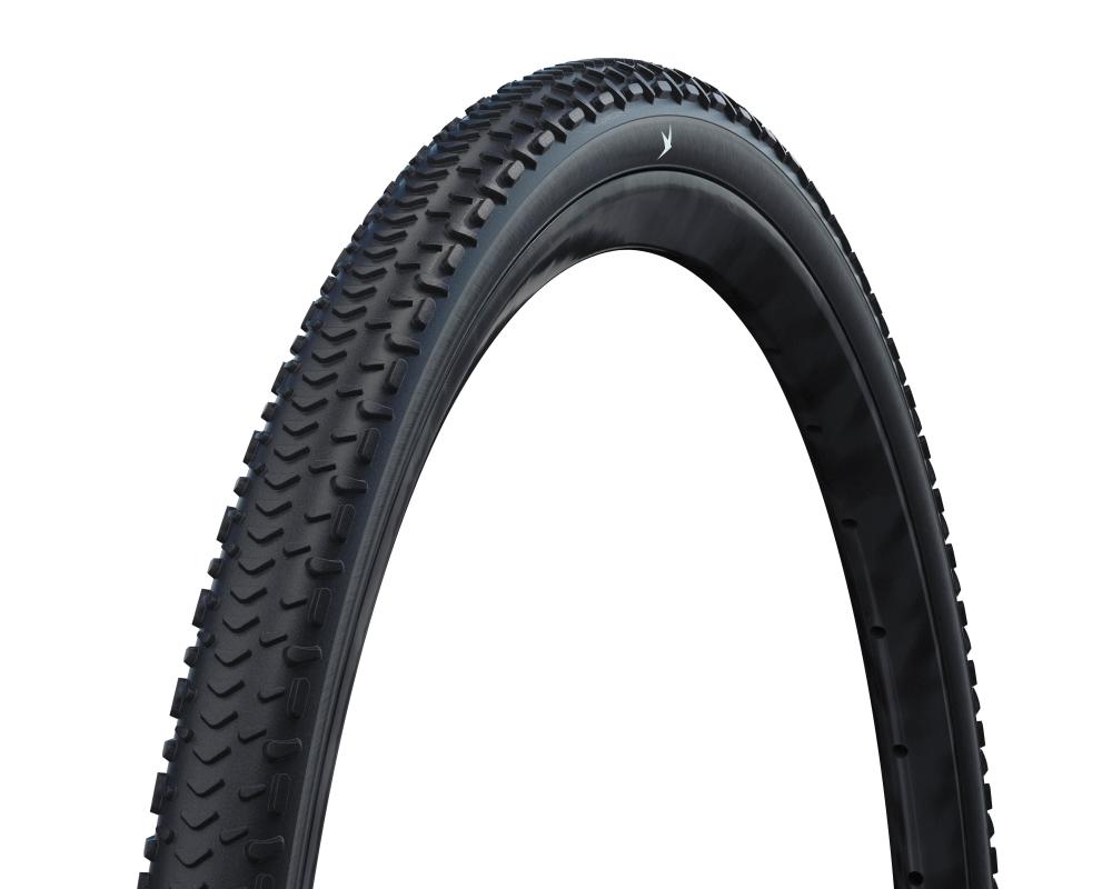 Schwalbe G-ONE RX PRO Evolution 45-622 schwarzer Gravel-Faltreifen mit V-Guard Pannenschutz.
