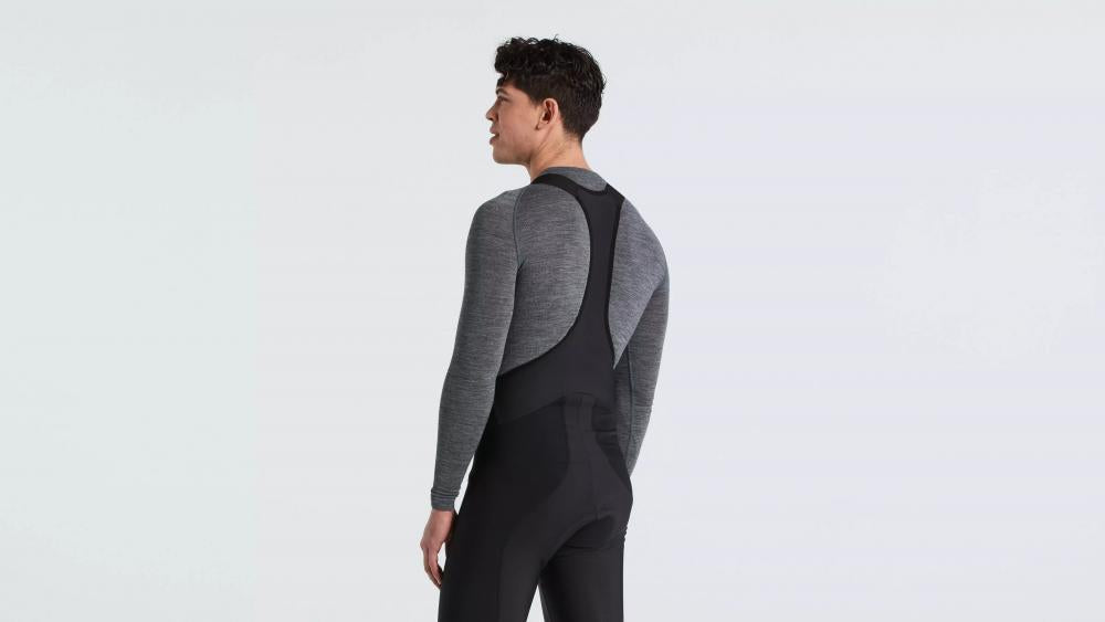SEAMLESS MERINO BASELAYER LS MEN GRY S/M - Bekleidung