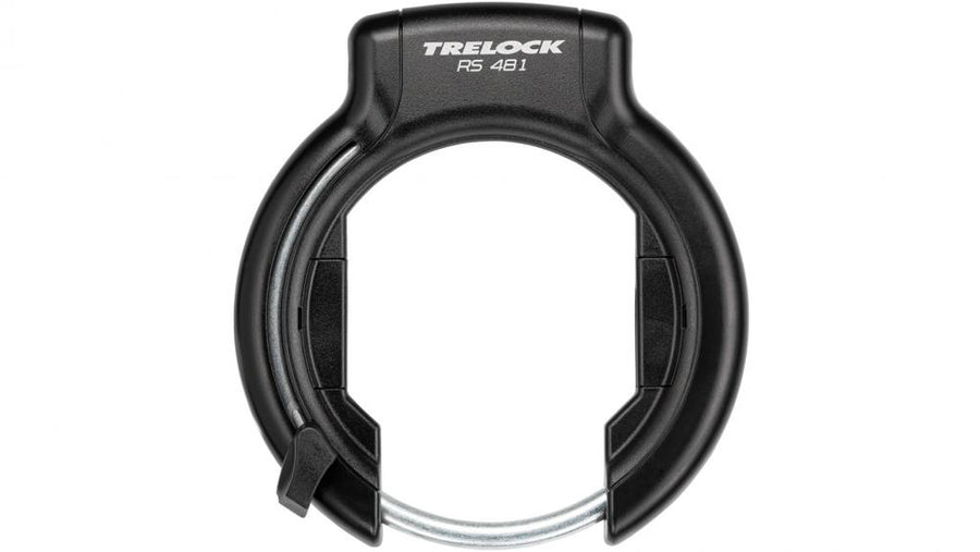 TRELOCK Rahmenschloss RS 481 AZ XXL - extra breiter Durchlass XXL für breite Reifen