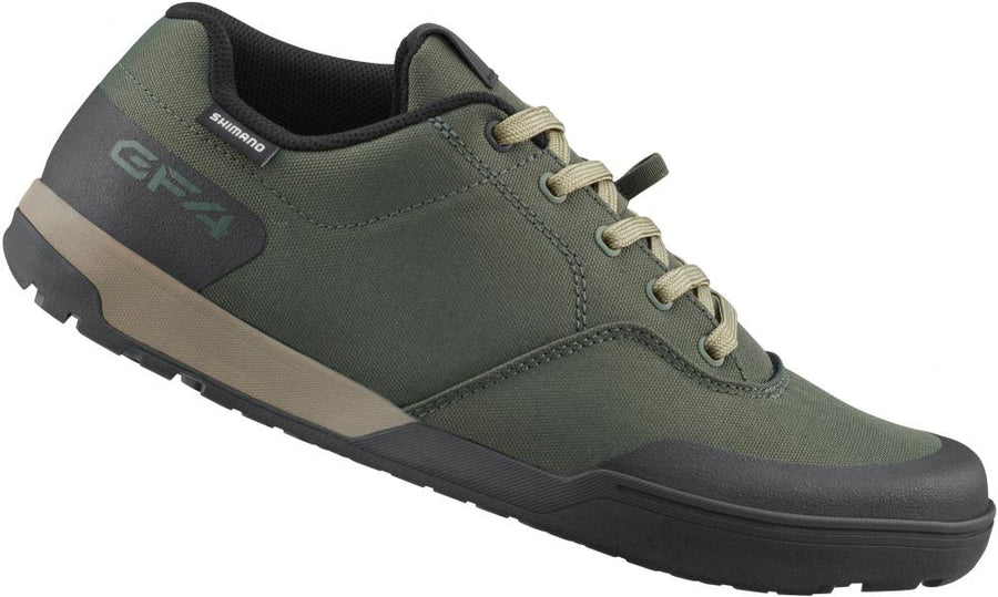 SHIMANO Fahrradschuhe GF400 Herren/Damen MTB FLATPEDAL Fahrradschuhe Größe 40 Grün