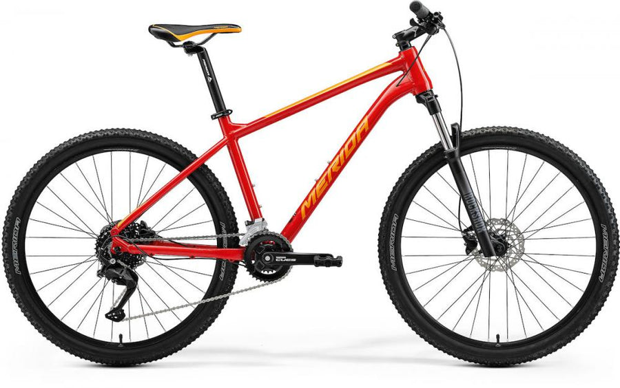 Merida BIG.SEVEN 60 IV1 S rot/orange - modernes Hardtail-MTB für sportliche Trails