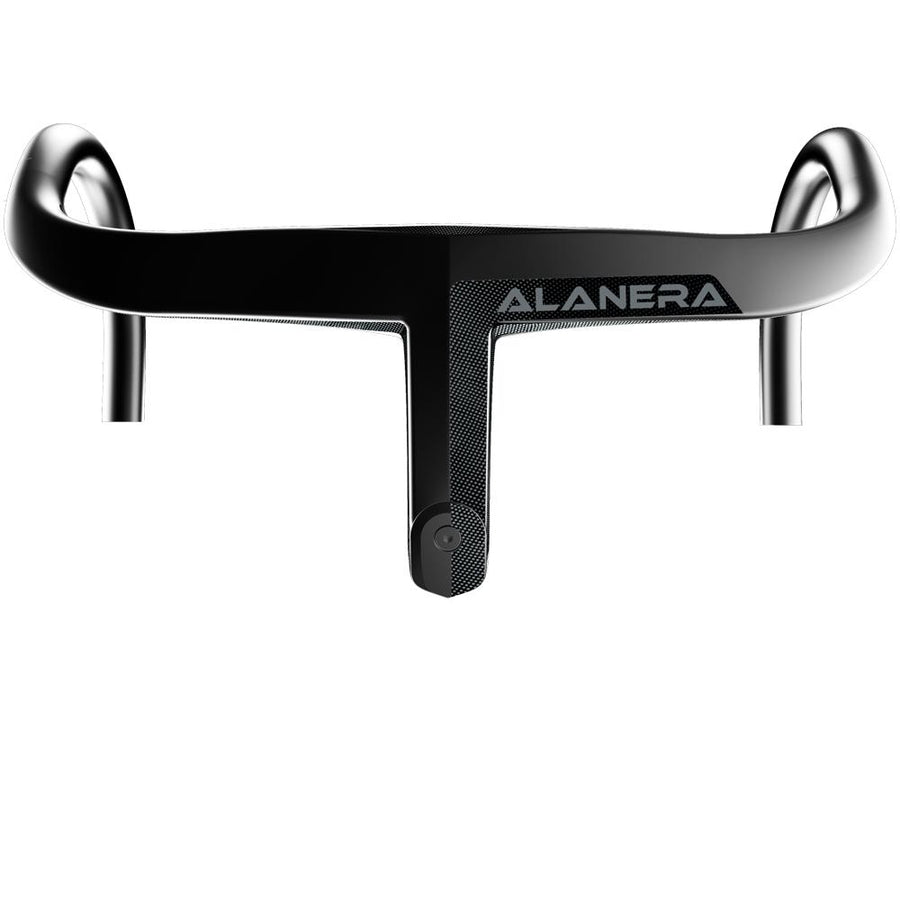 Deda Alanera DCR Carbon Lenker-Vorbau-Einheit 44 cm, 130 mm - Integrierte Kabelführung