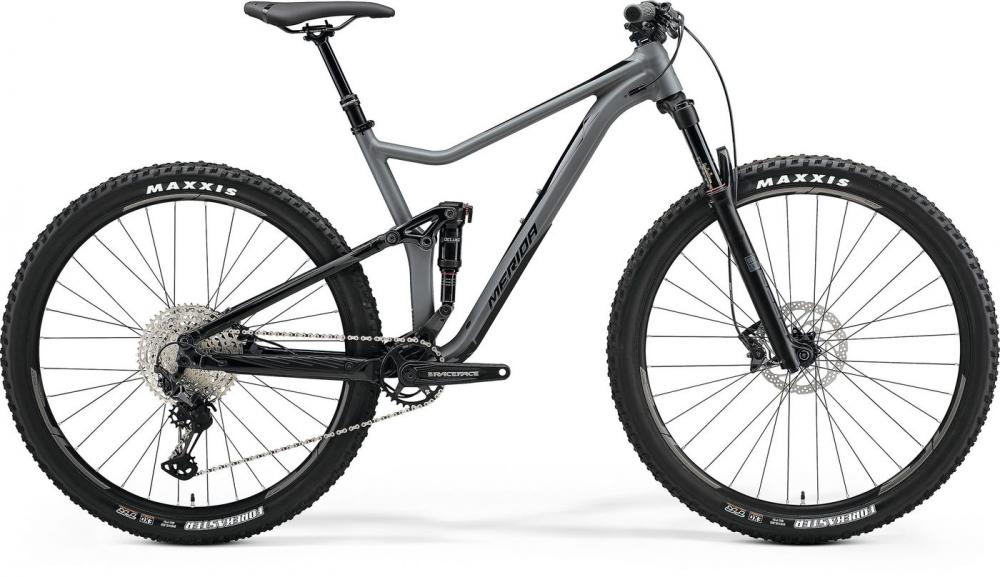 Merida ONE-TWENTY 9.600 HP3 M (17,5) Schwarz/Grau - vollgefedertes Trail-MTB