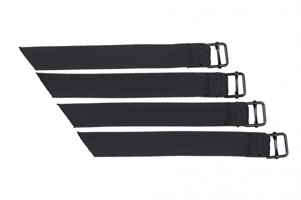 Basil UNIVERSAL BRIDGE SYSTEM STRAPS für Doppeltaschen schwarz - Adapter - Befestigungsadapter
