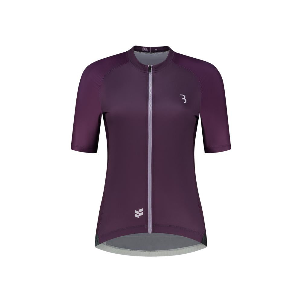 Bbb Trikot Donnafit R S.s. S Purple - Nachhaltiges Damen-radtrikot Mit Hoher Atmungsaktivität