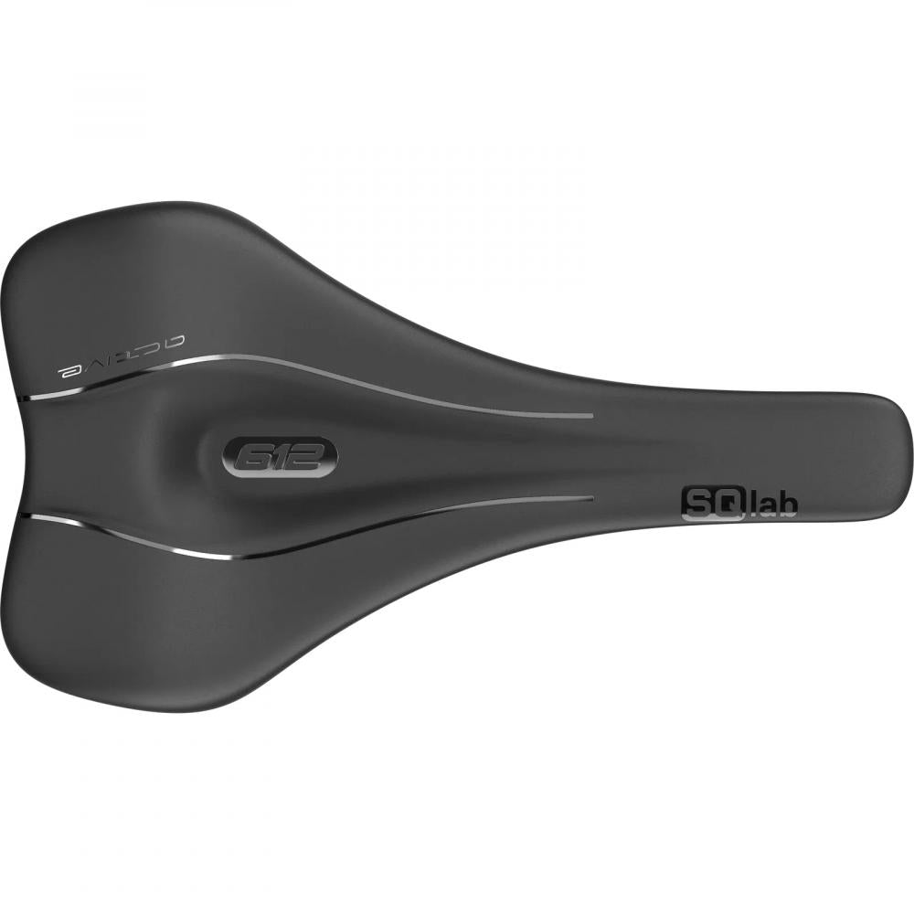 SQlab 612 ERGOWAVE active 2.2 Fahrradsattel 14cm - Ergonomischer MTB Sattel mit Stufensattel-Technologie