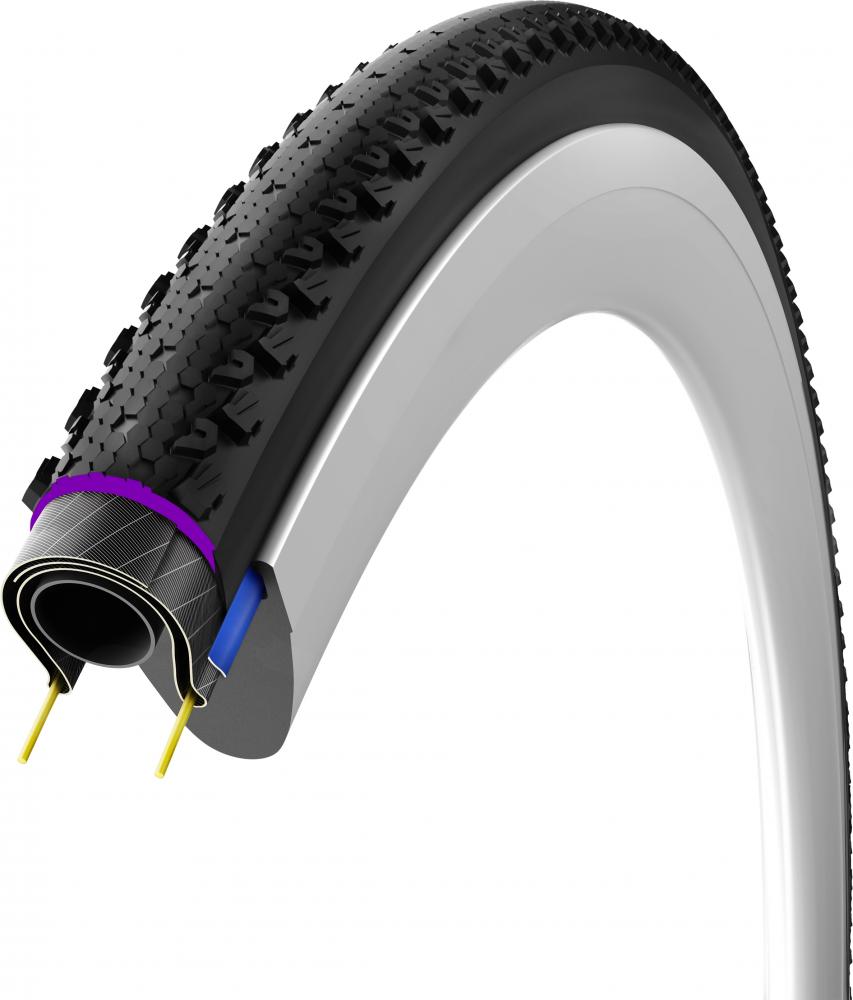 Vittoria Terreno T30 fine loose 28 Zoll (40-622) 40 Schwarz - schneller Gravelreifen für feinen Schotter