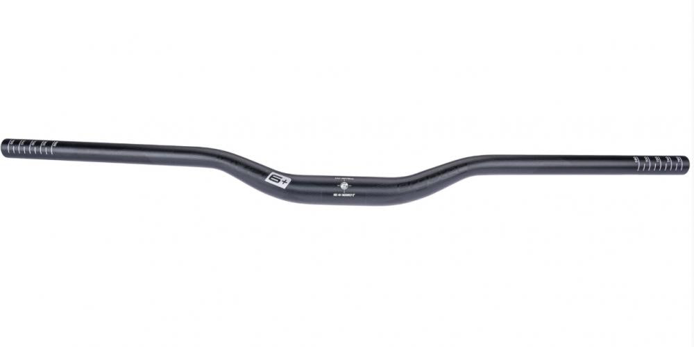 Humpert/Ergotec Ergotec Lenker Riser Bar 30 6+ schwarz sand 31.8mm 800mm 30mm Rise 12° Back-Sweep AL7050 T76 Safety Level 6+ - 31.8 mm