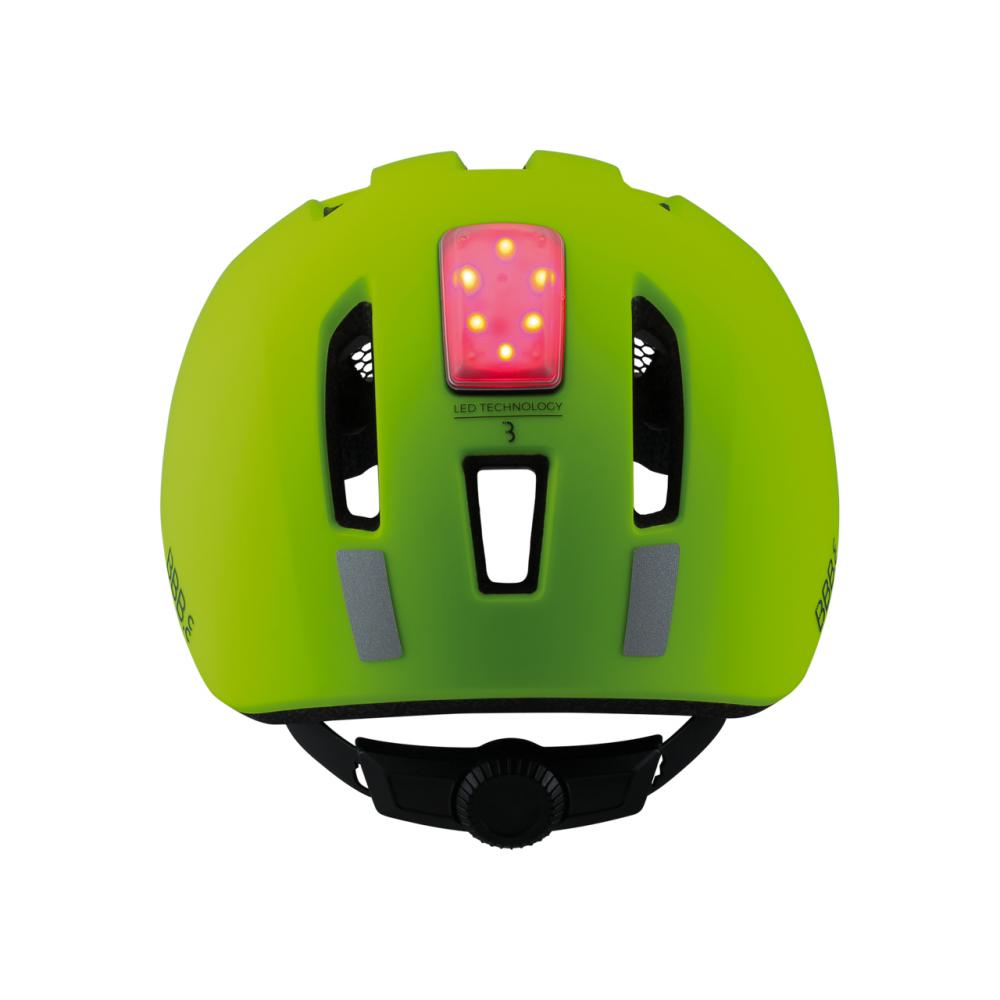 BBB Cycling Helme Grid M (54-58cm) matt Neon gelb - sicherer City- und E-Bike-Helm