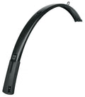 SKS Schutzblech Bluemels Style 28 Schutzblech vorne - 46 mm ohne Streben schwarz matt Sandwichkonstruktion aus Aluminium/Kunststoff flexibler Spoiler V-Adapter mit ESC-Sicherheitssystem geeignet für Reifenbreite 28-40 mm