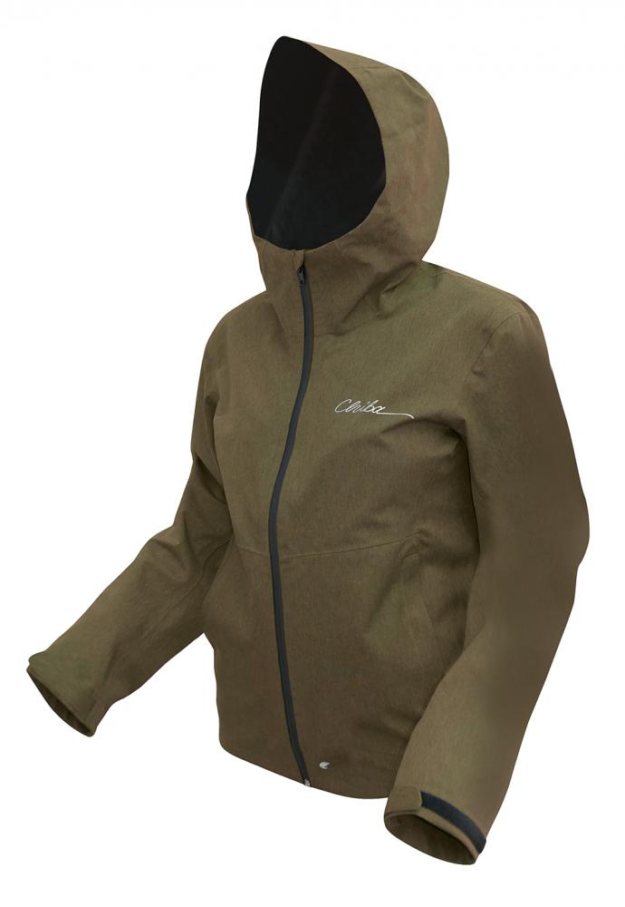 CHIBA Rainjacket Damen - wasserdicht, winddicht, atmungsaktiv, olive, XXL