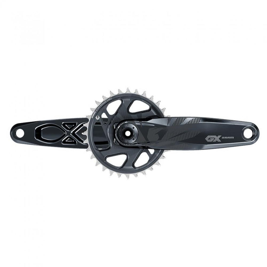 SRAM GX Eagle DUB Kurbelgarnitur 175 mm 32T lunargrau 55 mm - effiziente 1x12-Performance