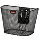 KLICKfix Festkorb schwarz 16L  fester Lenkerkorb 35x26x25cm, 880g, max. 7kg Belastung, inkl. Halter für Ø 22-26mm Lenker, patentierte Seilabspannung für stabile Position