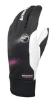 CHIBA Bernina Thermo - Radhandschuhe winddicht, atmungsaktiv, Größe 8, schwarz/pi