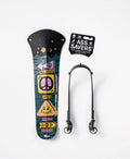 Ass Savers Win Wing 2 Gravel Schutzblech Bits n' Peaces Edition, ultraleicht, werkzeugfrei, für Reifen bis 60 mm.