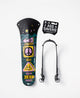 Ass Savers Win Wing 2 Gravel Schutzblech, Bits n' Peaces Special Edition, ultraleicht (72 g), werkzeugfreie Montage, geeignet für Reifen bis 60 mm
