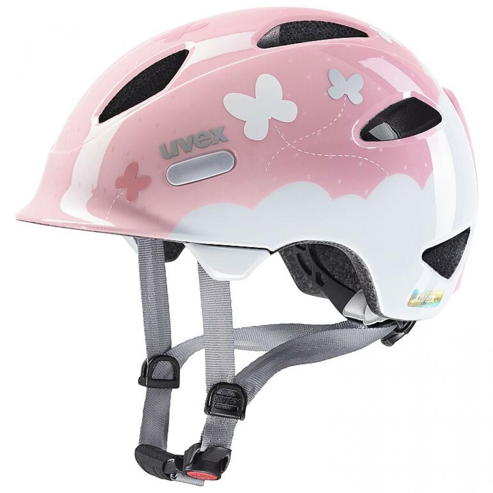 uvex oyo style - Kinder Fahrradhelm - Größenanpassung 50-54 cm - xTRA Shield - KID PROtect - 10 Belüftungen - erweiterbar mit LED - …