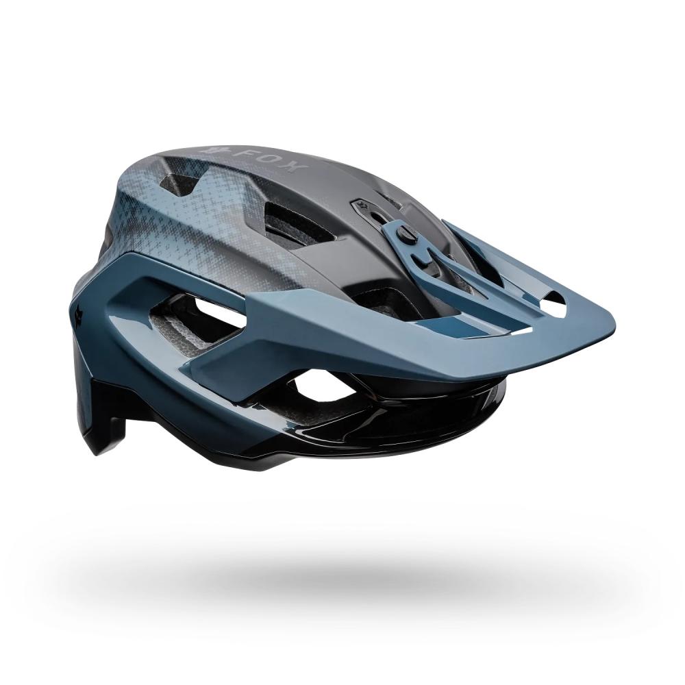 FOX Speedframe Pro Sense MTB-Helm - Galaxy Blue - Größe M 55-59 Zentimeter - Mips - BOA Fit System - FIDLOCK - 5 Sterne Virginia Tech