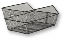 Basil Hinterradkorb Cento für Schultasche 39x24x21cm schwarz engmaschig