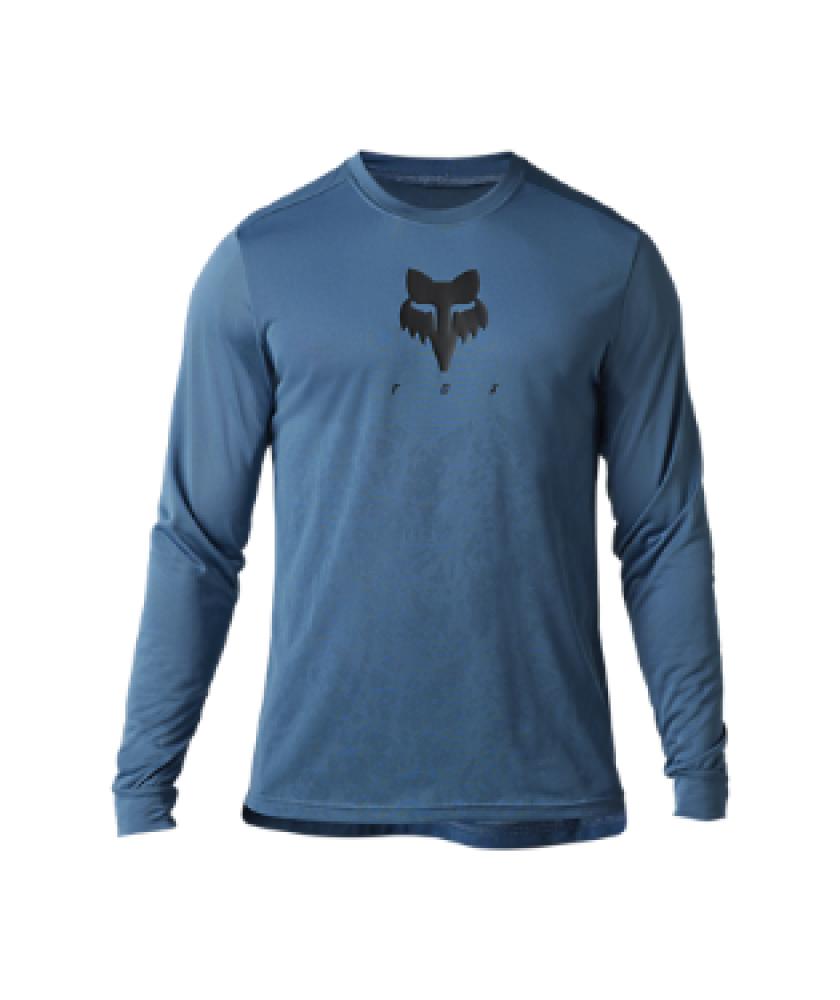 FOX Jerseys RANGER TRU DRI LS JERSEY Dark Slate Größe S