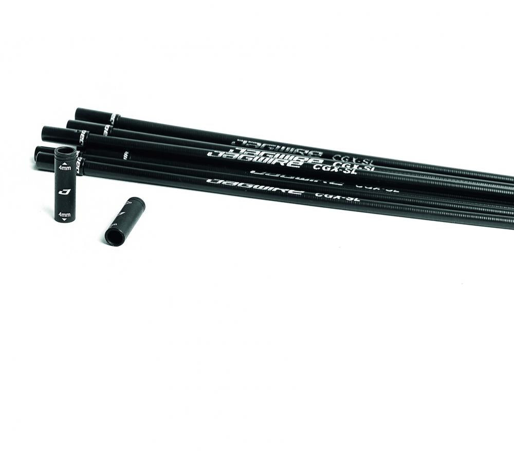 Jagwire Außenhüllensegmente für Schaltwerk (enge Radien) 240 mm Schwarz - flexible moderne Ausführung