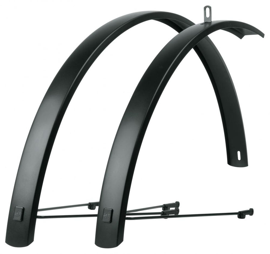 SKS EDGE AL 46 Schutzblech-Set 28 Zoll 46 mm Schwarz