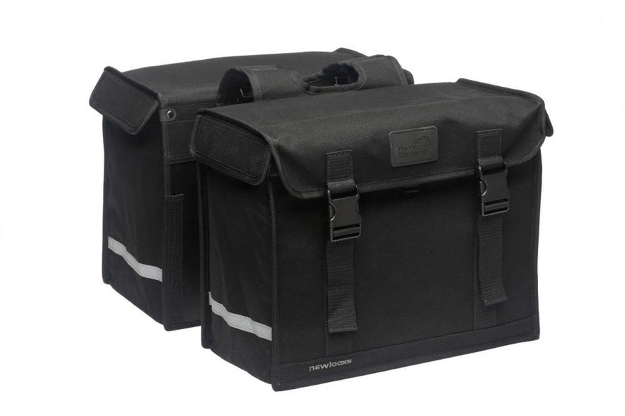 New Looxs Doppelpacktasche Canvas Camping Basic Black Black - stilvolle Transportlösung