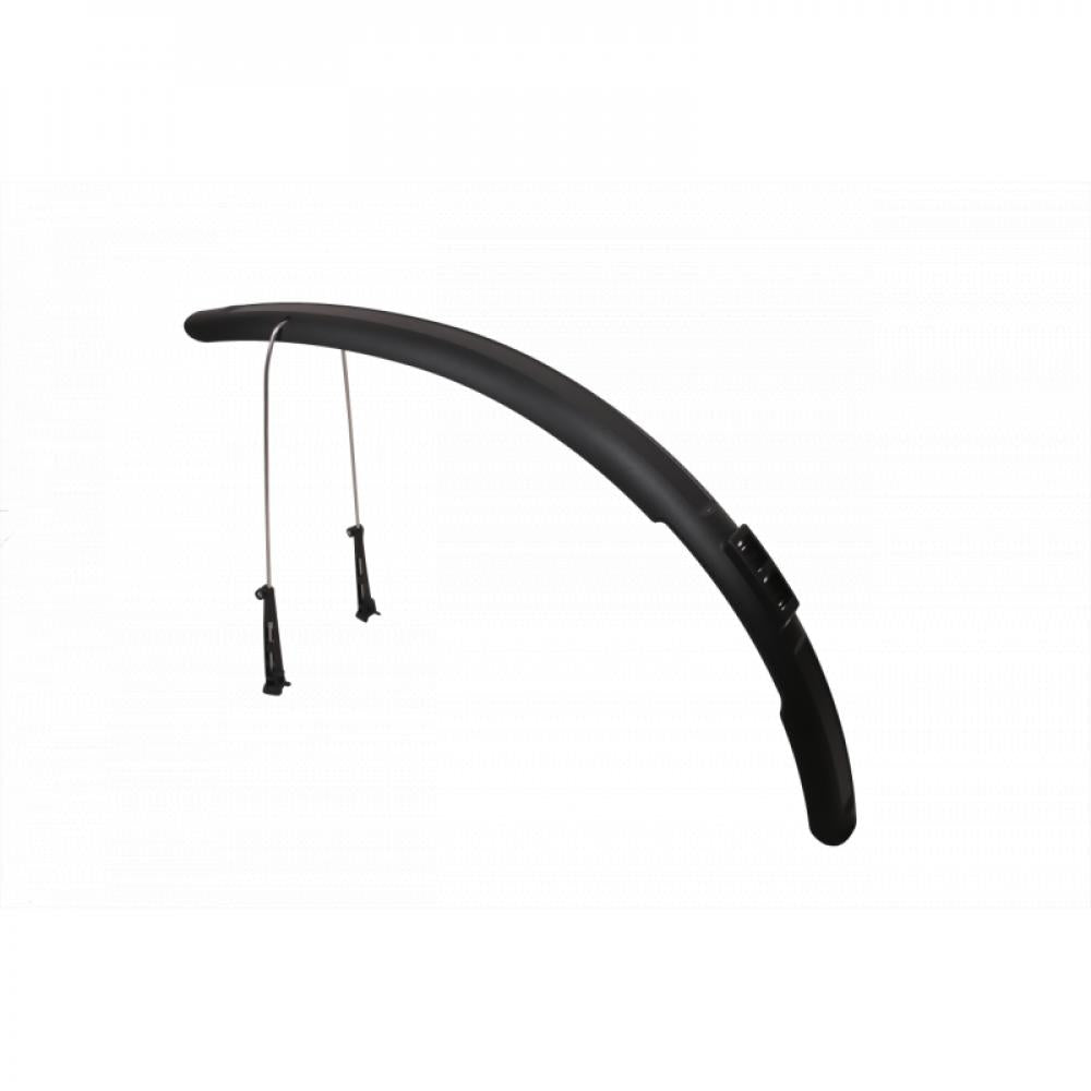 Zéfal Trail 65 Steckblech-Set schwarz, für 26"-29" Fahrräder, max. Reifenbreite 2,4", Technopolymer-Harz, Gewicht ca. 360g, hohe Schutzwirkung