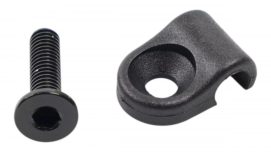 CABLE CBG CABLE CLIP - Adapter - 5MM PLASTIC CABLE GUIDE - SINGLE BOLT W/ BOLT (CB6-147) - Kabelclip