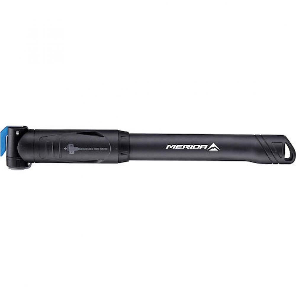 Merida Pumpe Mini ECO Road Compact Schwarz - zuverlässige Mini-Fahrradpumpe