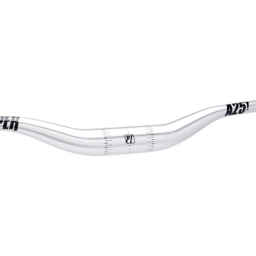 Protaper Lenker Aluminium A25Y silber 31,8 x 680 mm Silber - ergonomischer Jugend-MTB-Lenker
