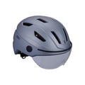 BBB Cycling Helm Move Faceshield M matt grau - sicherer E-Bike- und Speed-Pedelec-Stadthelm