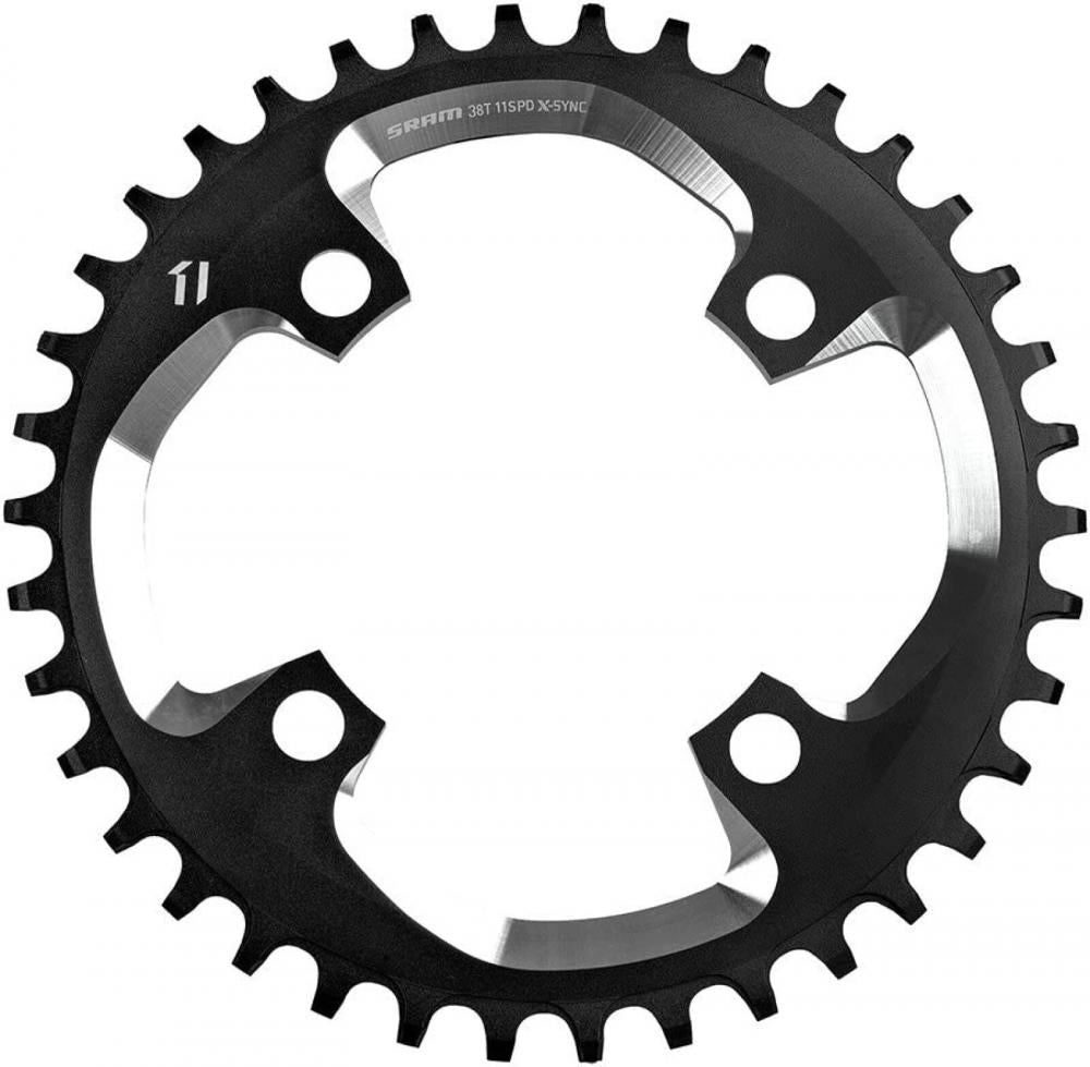SRAM Kettenblatt MTB X0 DH 36T 104 mm schwarz - präziser Antrieb für 1x10