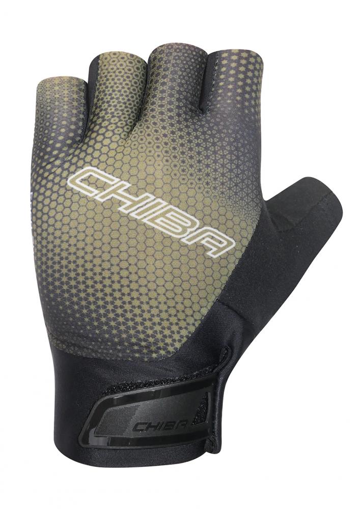 CHIBA Ergo Superlight - Radhandschuhe M olive, gepolstert & atmungsaktiv