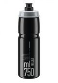 Elite Trinkflasche Jet schwarz/grau 750ml