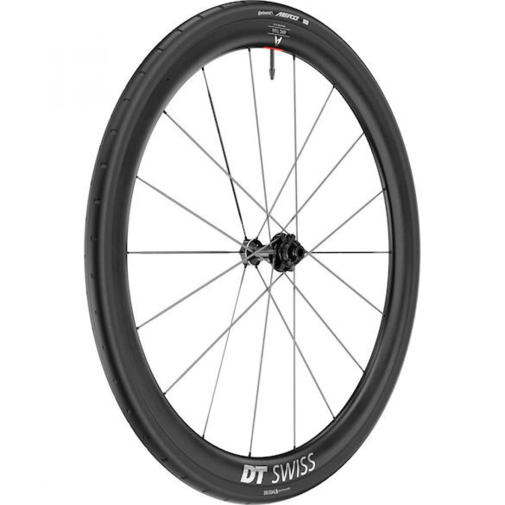 DT Swiss Laufrad ARC 1100 Spline 38 mm CS WTS - Felge - DT SWISSnVR 12/100 mm Disc Center LocknGröße: 622 x 20 mm Farbe: Schwarz Gewicht: 835 g VE: 1 Stk. - Laufräder Road Disc