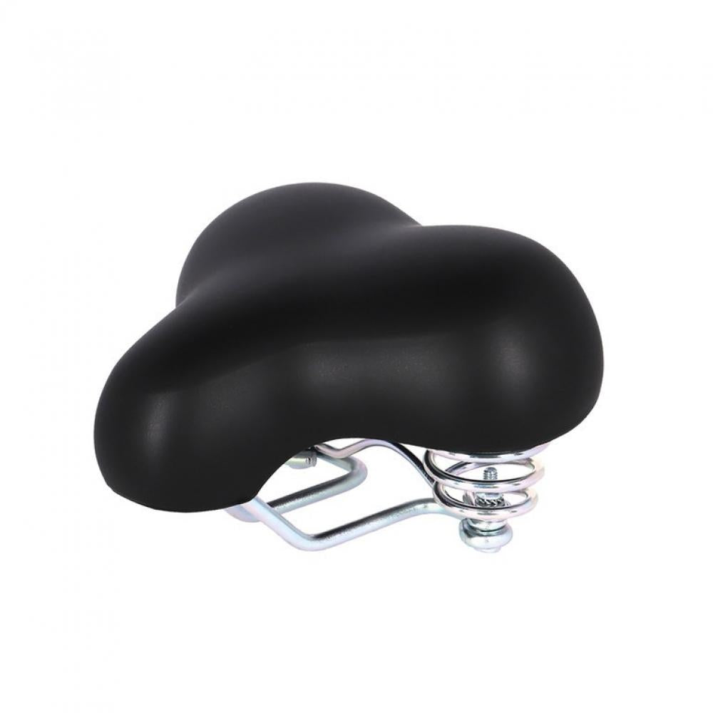 XLC Rock Fahrradsattel SA-T21 Unisex, schwarz mit Federung.