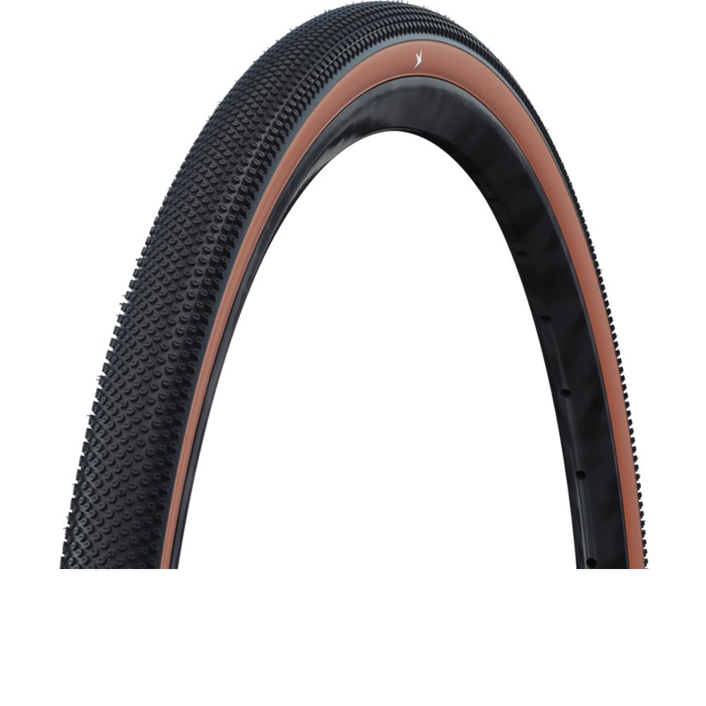Schwalbe G-ONE ALLROUND Faltreifen 28 Zoll (40-622) Performance Line Bronze - Gravelreifen für Asphalt und Gelände