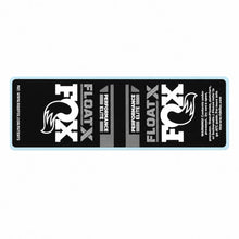 FOX Decal: P-Elite FLOAT X Short (37,5-45 mm) - passgenauer Dämpfer-Aufkleber