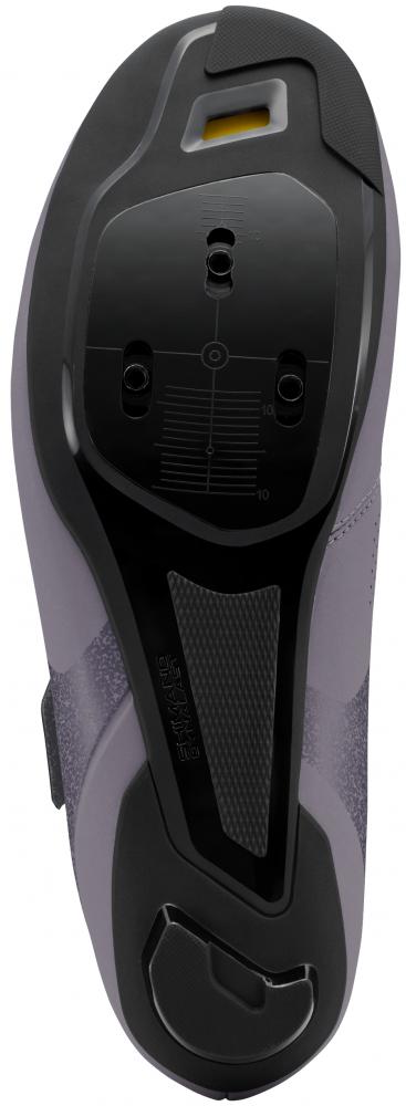 SHIMANO Fahrradschuhe RC102W Damen Road SPD-SL Größe 42 Lila - Einstiegs-Rennradschuhe mit Klettverschluss