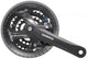 SHIMANO Kurbelgarnitur ACERA FC-M361 Kurbelgarnitur - 7-fach, 8-fach, 170 mm, 48-38, 28 Zähne