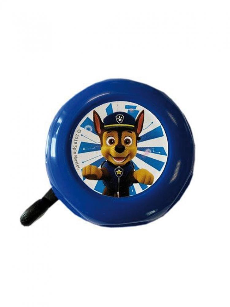 Bike Fashion Paw Patrol Fahrradklingel blau mit Chase, Ø55mm.