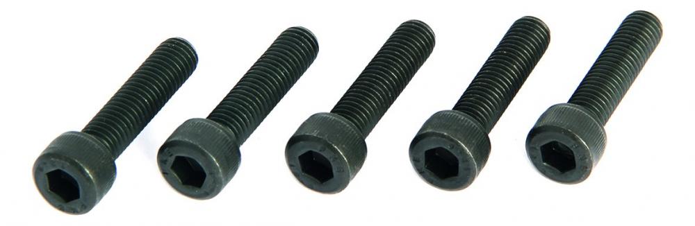 Procraft Schrauben für Sattelstützen M8 x 35 mm schwarz - sichere Klemmung der Sattelstütze