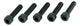 Procraft Schrauben für Sattelstützen M8 x 35 mm schwarz - sichere Klemmung der Sattelstütze