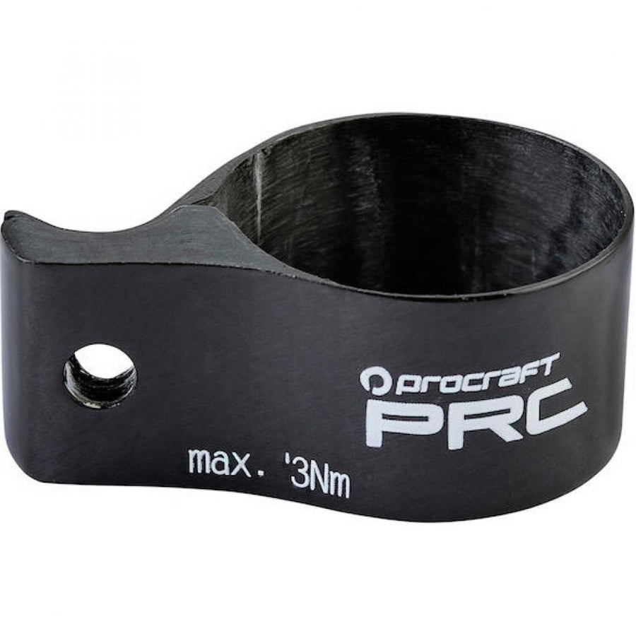 Procraft Umwerferschelle PRC CFD1 Ø 31.8 mm carbon - leichter Adapter für Anlötumwerfer