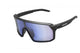 Cratoni Sonnenbrille Skyvision photochro sw matt , Glas klar, blau verspiegelt