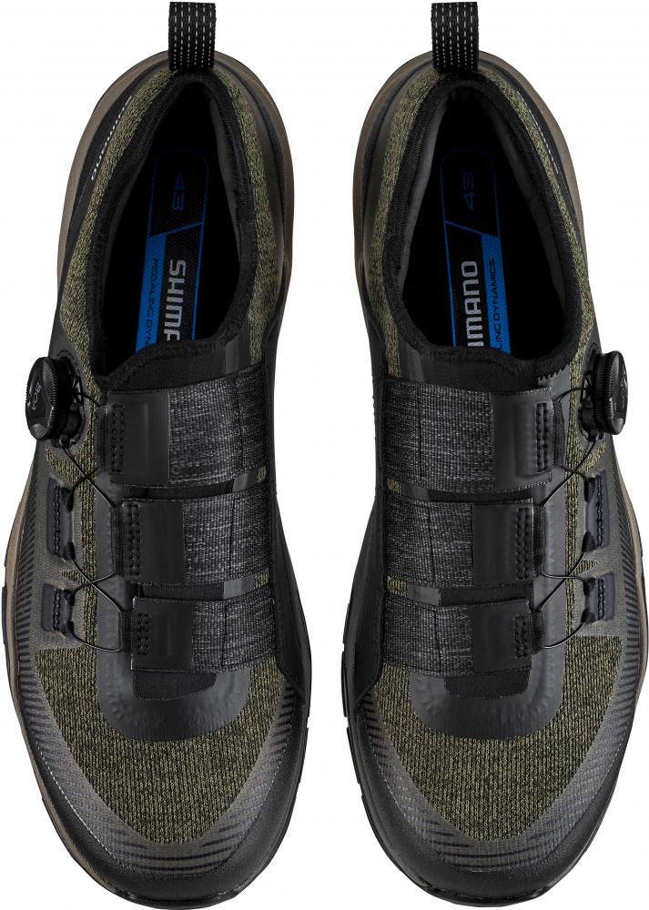 SHIMANO Fahrradschuhe EX700 Herren/Damen Touring SPD, Größe 46, Grün