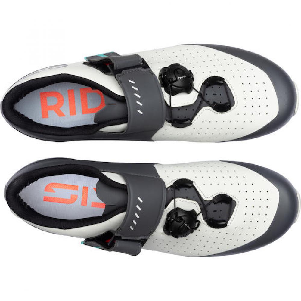 Sidi MTB PHYSIS ice white/anthracite 43 Weiß/Anthrazit - leistungsstarker MTB-Schuh mit Carbonsohle